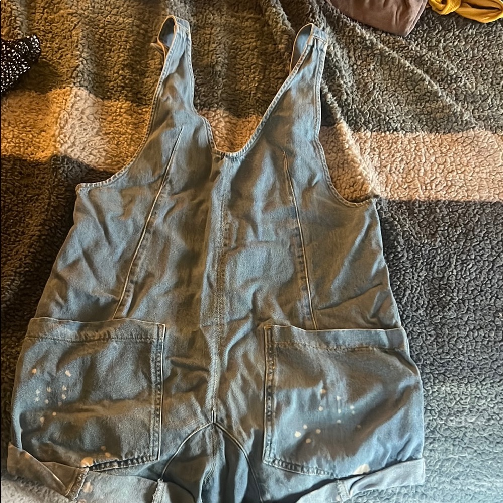Blue Denim Overalls